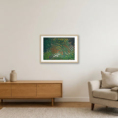 Where the Sunflowers Dream — 59×42cm, 23×17" Oak Frame