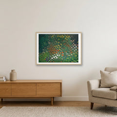 Where the Sunflowers Dream — 84×59cm, 33×23" Oak Frame
