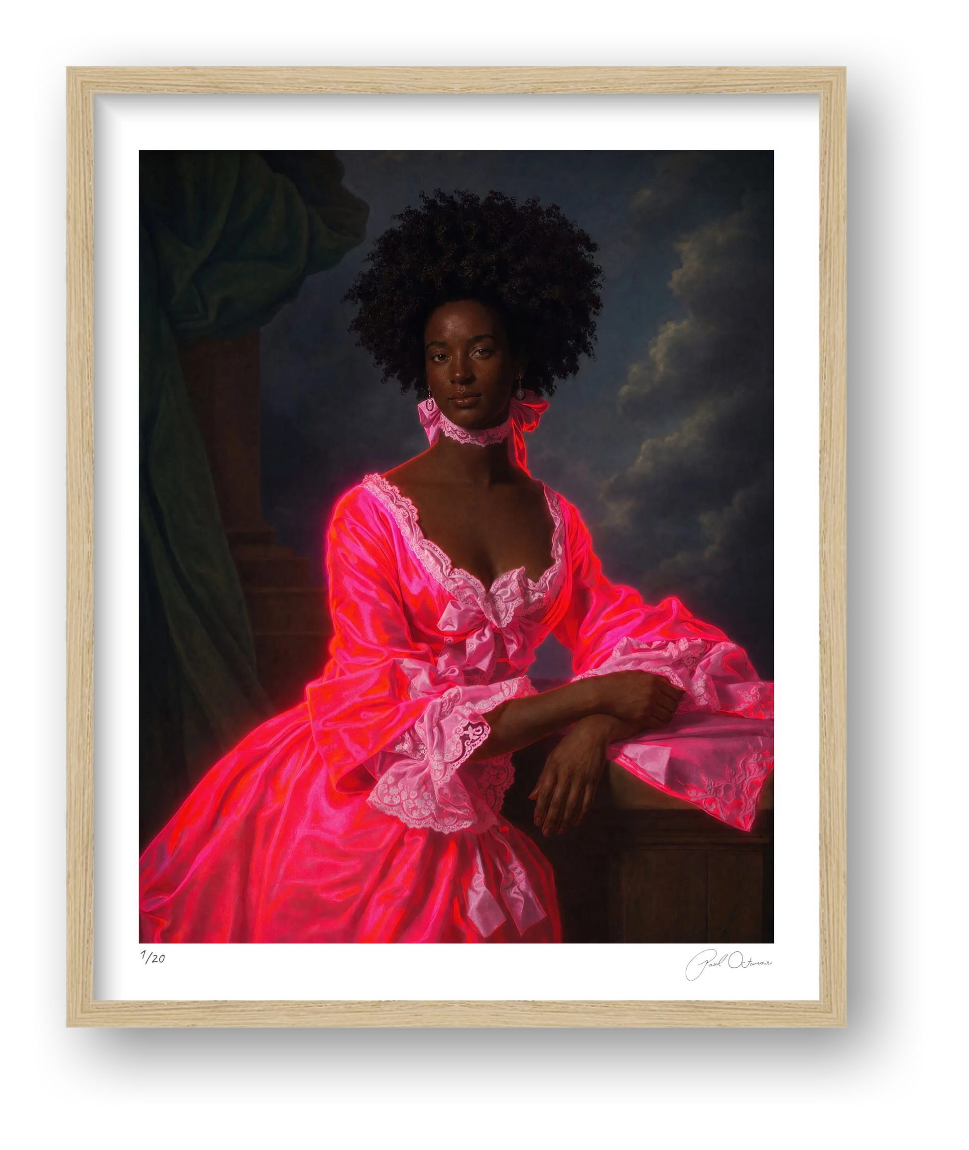 Crown — framed