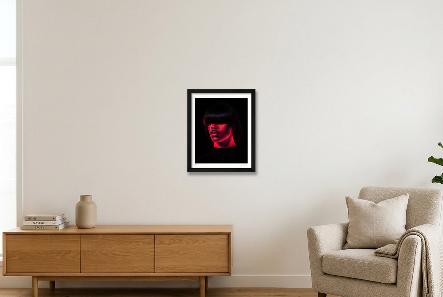 Bob — 28×35cm, 11×14" Black Frame