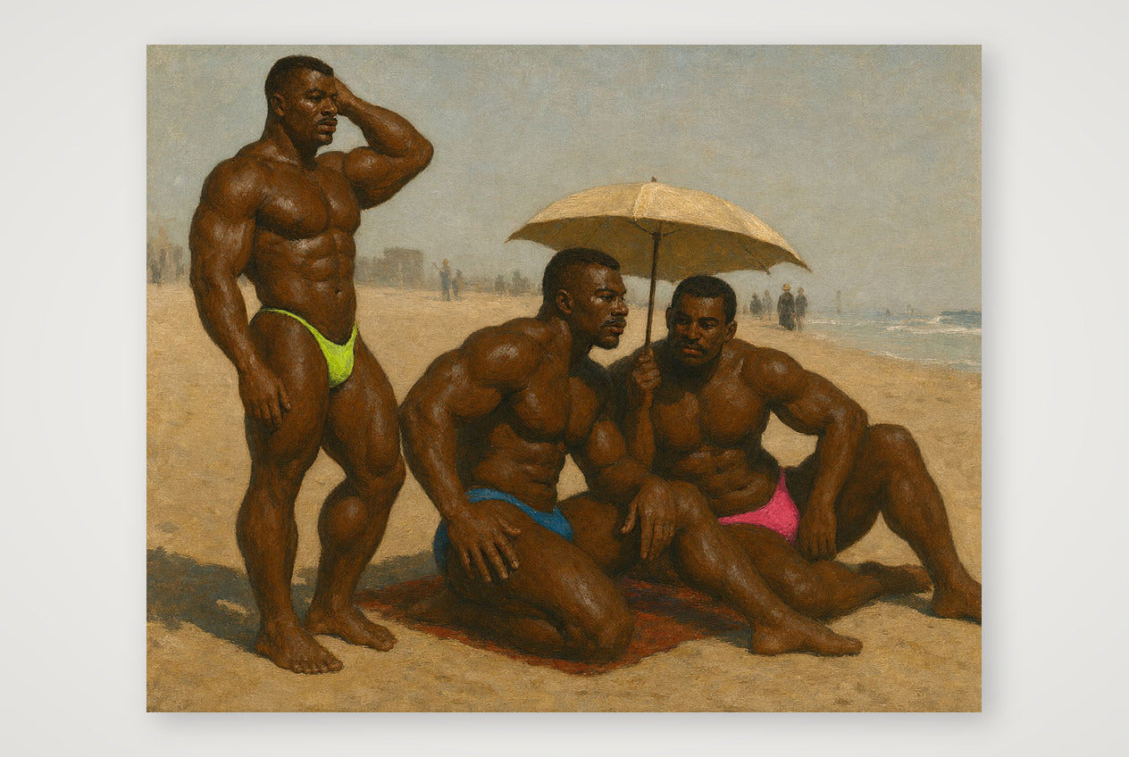 Hollywood Beach — 35×28cm, 14×11" Print only