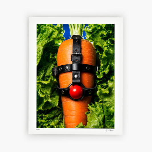 🥕 ROOTED — carrot, harness + ball gag